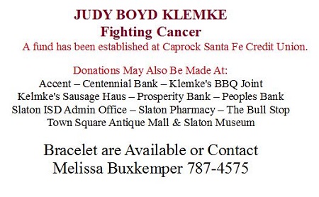 Judy Klemke Cancer