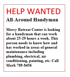 Help Wanted Handyman