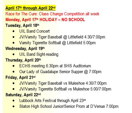 SHS Events